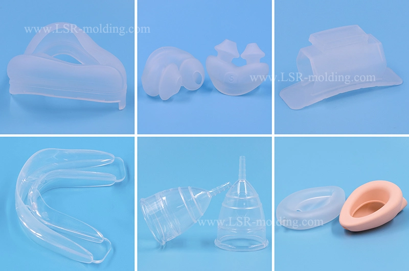 Portable Silicone Resuscitator Mask for Infant by Liquid Silicone Injection Mold